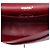 Chanel Red Jumbo Classic Caviar Double Flap Rosso Bordò - vista 4