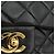 Chanel Black Medium Classic Lambskin Double Flap Nero - vista 13
