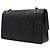 Chanel Black Medium Classic Lambskin Double Flap Nero - vista 2