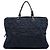 Chanel Blue Large CC Quilted Denim Timeless Tote Blau Marineblau