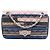 Chanel Pink Small Quilted Jersey Ocean Drive Flap Rosa