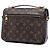 Louis Vuitton Marrone Monogram Pochette Metis - vista 2