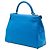 Hermès Blue Clemence Kelly II Retourne 32 - vista 2