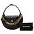 Pochette Hobo Chanel Black Mini Quilted Caviar Bow Nero - vista 8