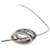 Pendentif Collier Pop H en Émail Noir Hermès  - vue 4