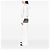 Chanel Gray Medium Metallic Crackled Calfskin Clams Pocket Flap Marrone Grigio antracite - vista 6