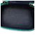 Vanity Beauty case Chanel Mini CC in agnello trapuntato verde con manico e catena - vista 4