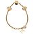 Bracciale Gamble placcato oro e strass dorato Louis Vuitton D'oro - vista 4