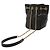 Borsa a secchiello Joe in agnello chevron mini nero Saint Laurent - vista 2