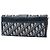 Dior Blue Oblique Canvas 30 Montaigne Clutch mit Kette Blau Marineblau - Ansicht 2