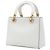 Dior Blanc Niki de Saint Phalle Medium Calfskin Vive L amour Lady Dior - vue 2