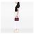 Dior Mini Book Tote in tela ricamata Pop Heart I Love Paris rossa - vista 6