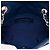 Chanel Blue Extra Mini CC in agnello trapuntato con charm cuore Valentine Blu scuro - vista 4