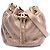 Borsa a secchiello Chanel Gold Small Metallic Lambskin Coco Pleats Drawstring D'oro