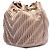 Borsa a secchiello Chanel Gold Small Metallic Lambskin Coco Pleats Drawstring D'oro - vista 2