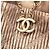 Borsa a secchiello Chanel Gold Small Metallic Lambskin Coco Pleats Drawstring D'oro - vista 5