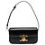 Céline Borsa a tracolla Celine Triomphe Claude in pelle di vitello lucida nera Nero