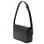 Céline Borsa a tracolla Celine Triomphe Claude in pelle di vitello lucida nera Nero - vista 2