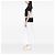 Chanel Black Medium Classic Lambskin Double Flap Nero - vista 5