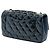 Chanel Blue Paris Salzburg Medium Patent e Goatskin CC Eyelet Flap Blu navy - vista 2