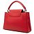 Louis Vuitton Red Taurillon Capucines Old MM Rosso - vista 2