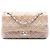 Chanel Beige Medium Classic Tweed Double Flap