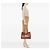 Céline Celine Cabas 16 Tote in pelle di vitello liscia marrone - vista 7
