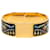 Hermès Black Wide Printed Enamel Loquet Bracelet PM  - view 1