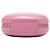 Chanel Borsa a tracolla rotonda in pelle di vitello con cuciture CC rosa e catena - vue 3