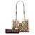 Tote Gucci Beige Small GG Supreme Berry Padlock - vista 7