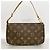 Louis Vuitton Monogram Pochette Accessoires Marrone - vista 9