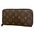 Louis Vuitton Monogram Zippy Wallet Braun