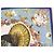 Carré Hermès Faune et Flore du Texas Wildlife in Seta 90 cm Marrone Rosa Bianco Blu D'oro Giallo - vista 5
