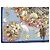 Carré Hermès Faune et Flore du Texas Wildlife in Seta 90 cm Marrone Rosa Bianco Blu D'oro Giallo - vista 7
