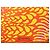 Hermès Carré Mountain Zebra Seidenschal 90 cm Orange Schwarz Weiß Grau Gelb - Ansicht 12