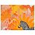 Hermès Carré Mountain Zebra Seidenschal 90 cm Orange Schwarz Weiß Grau Gelb - Ansicht 3