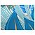 Hermès Foulard Jaguar Quetzal 90cm Seta Blu Marrone Bianco D'oro Grigio - vista 11