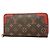 Louis Vuitton Monogram Zippy Wallet Retiro Fuschia