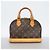 Borsa Louis Vuitton Alma BB Monogram Marrone - vista 10