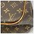 Louis Vuitton Monogram Batignolles Horizontale Tote Bag Braun - Ansicht 6
