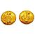 Orecchini a clip placcati oro Chanel D'oro