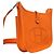Hermès Borsa a tracolla Hermes Evelyne 23 Arancione - vista 2