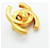 Orecchini Chanel Coco Mark Turnlock D'oro  - vista 6
