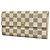 Louis Vuitton Damier Azur Portefeuille Sarah Long Wallet Bianco