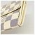 Louis Vuitton Damier Azur Portefeuille Sarah Long Wallet Bianco - vista 6