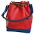 Borsa a Spalla Louis Vuitton Epi Noe Rosso Blu