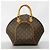 Borsa Louis Vuitton Monogram Ellipse MM Marrone - vista 12