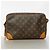 Borsa a Spalla Louis Vuitton Monogram Trocadero 30 Marrone - vista 12