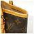 Borsa Tote Louis Vuitton Monogram Bucket PM Marrone - vista 7