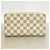 Louis Vuitton Damier Azur Zippy Organizer Long Wallet Weiß - Ansicht 8